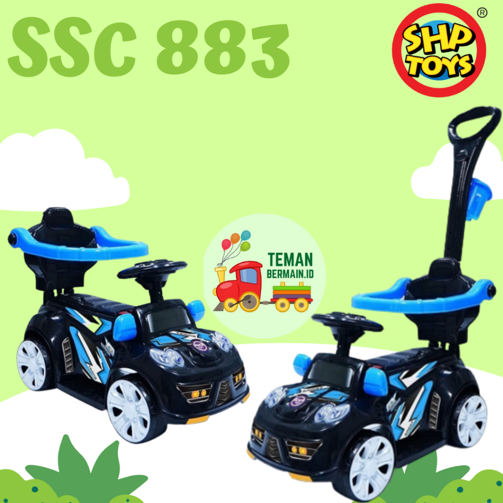 ssc 883 ww 698 Mainan Mobil Mobilan duduk dorong Ride On Car SHP TOYS