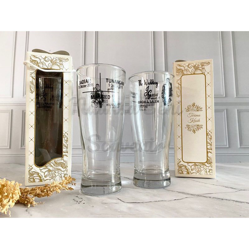 souvenir pernikahan gelas sablon gelas citinova gelas jus gelas minum tinggi free cetak sablon custo