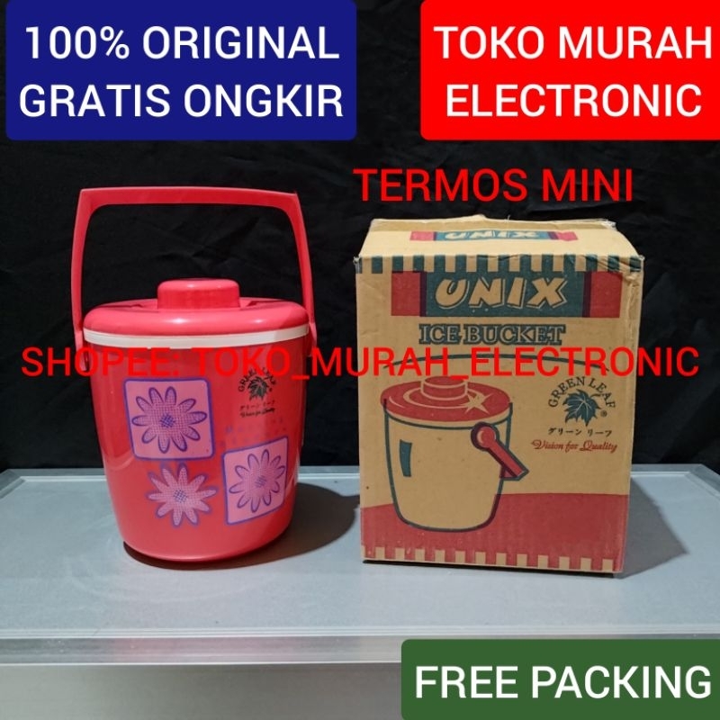 TME - Termos Nasi Termos Es GREEN LEAF 1,5 Liter Rice Bucket Ice Bucket