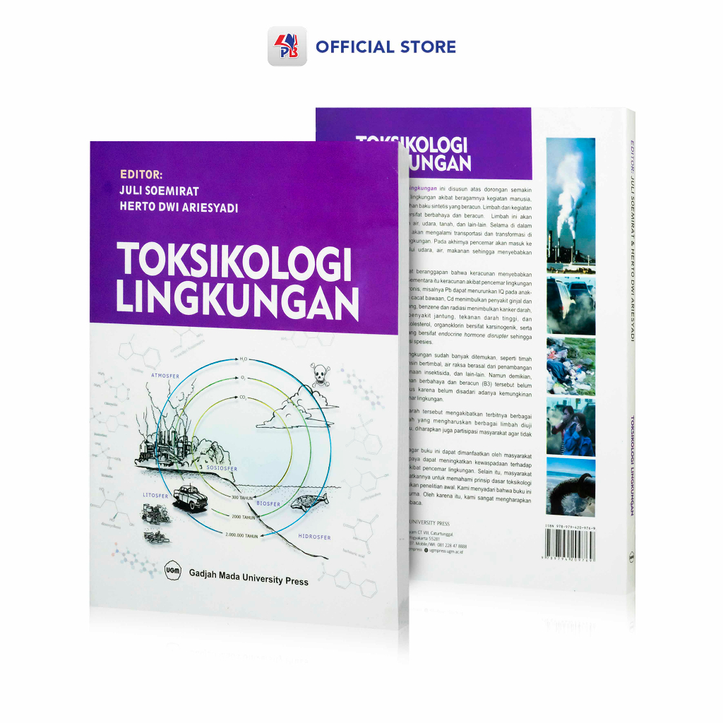 Buku Toksikologi Lingkungan UGM Press / UGM PRESS -UGMP - UGMP