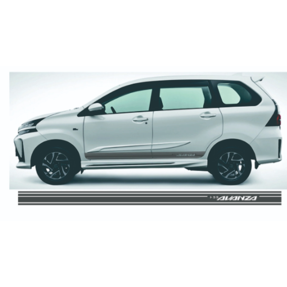 STIKER LIS MOBIL MINIMALIS