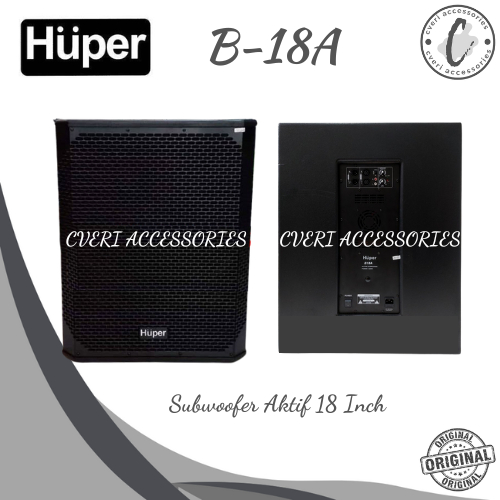 Huper B-18A Subwoofer Aktif 18" Original B18A