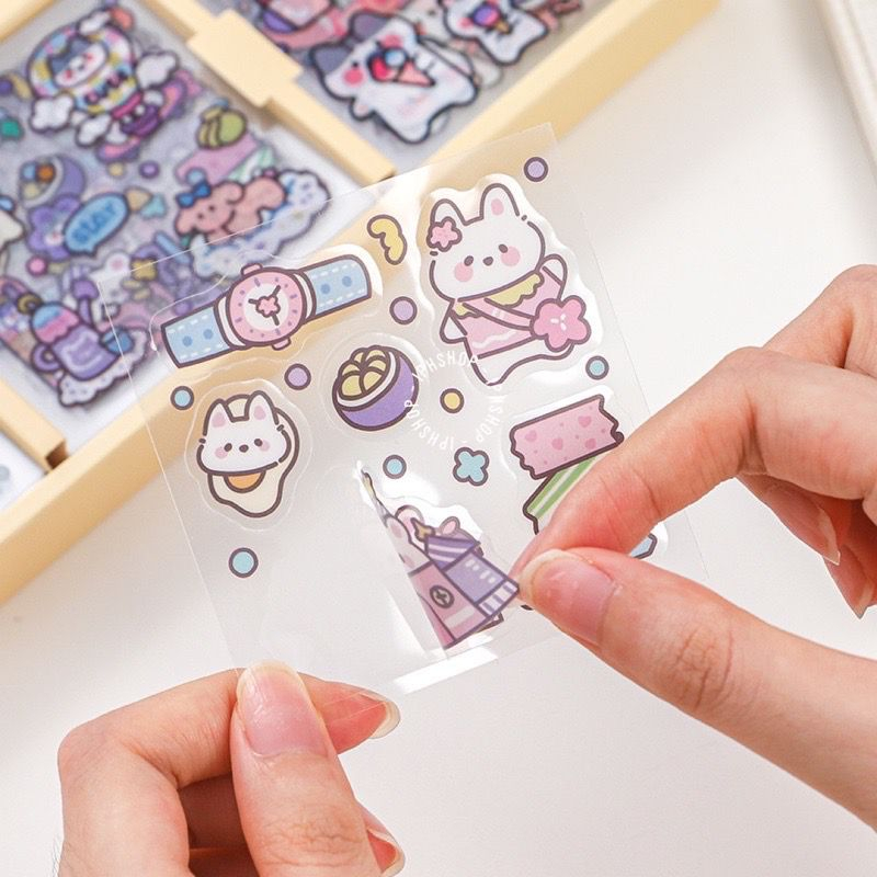 

1 Lembar Sticker momo Lucu , Stiker Waterproof Harga Per Pcs