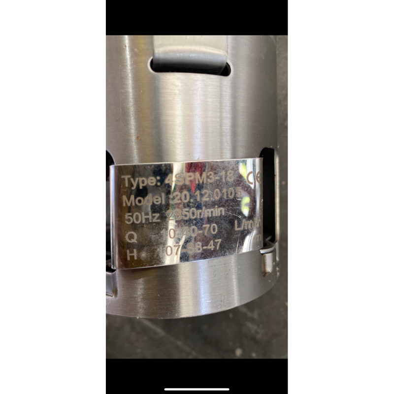 Submersible franklin 1.5 hp 220 volt 78 meter