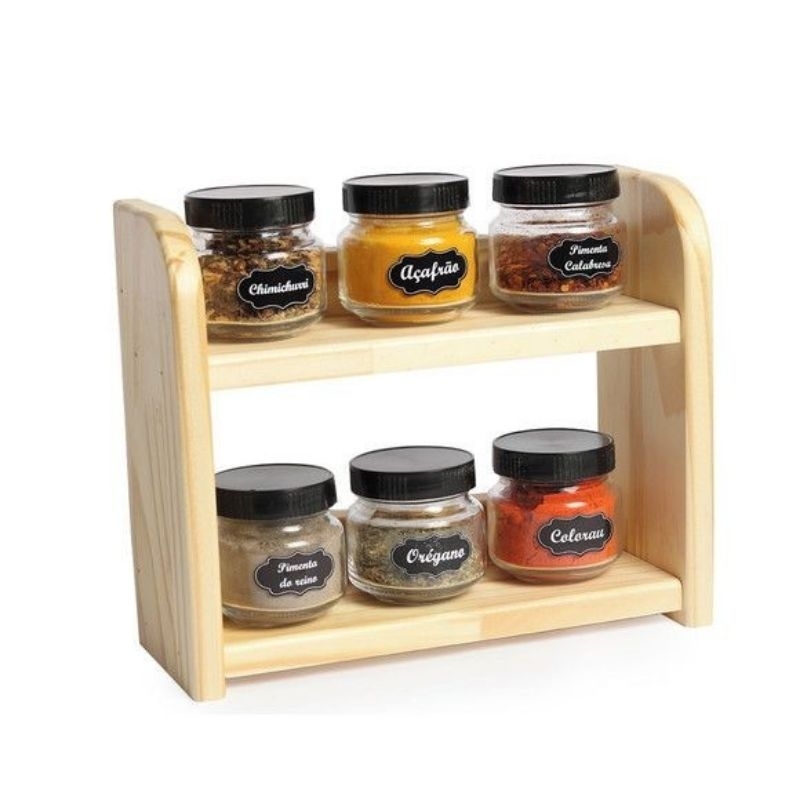 rak bumbu susun 2/rak toples/rak bumbu dapur/rak bunga/rak makeuap