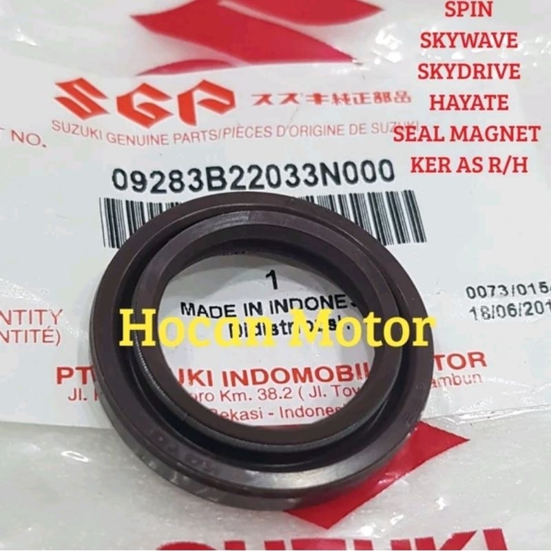 SEAL SIL MAGNET KER AS BAGIAN KANAN SPIN SKYWAVE SKYDRIVE HAYATE ORISINIL SGP 09283B22033N000