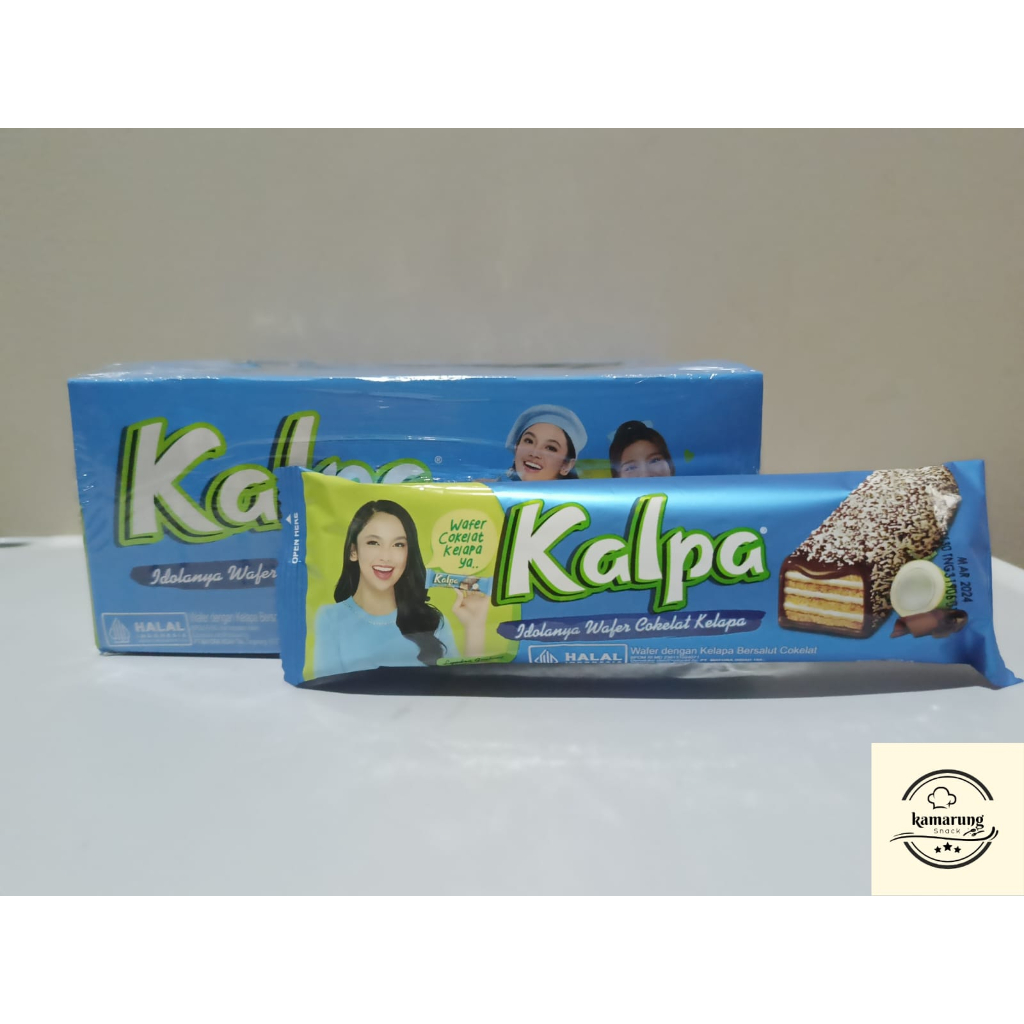 

KALPA WAFER COKLAT ISI 12 BUNGKUS X 22 GR