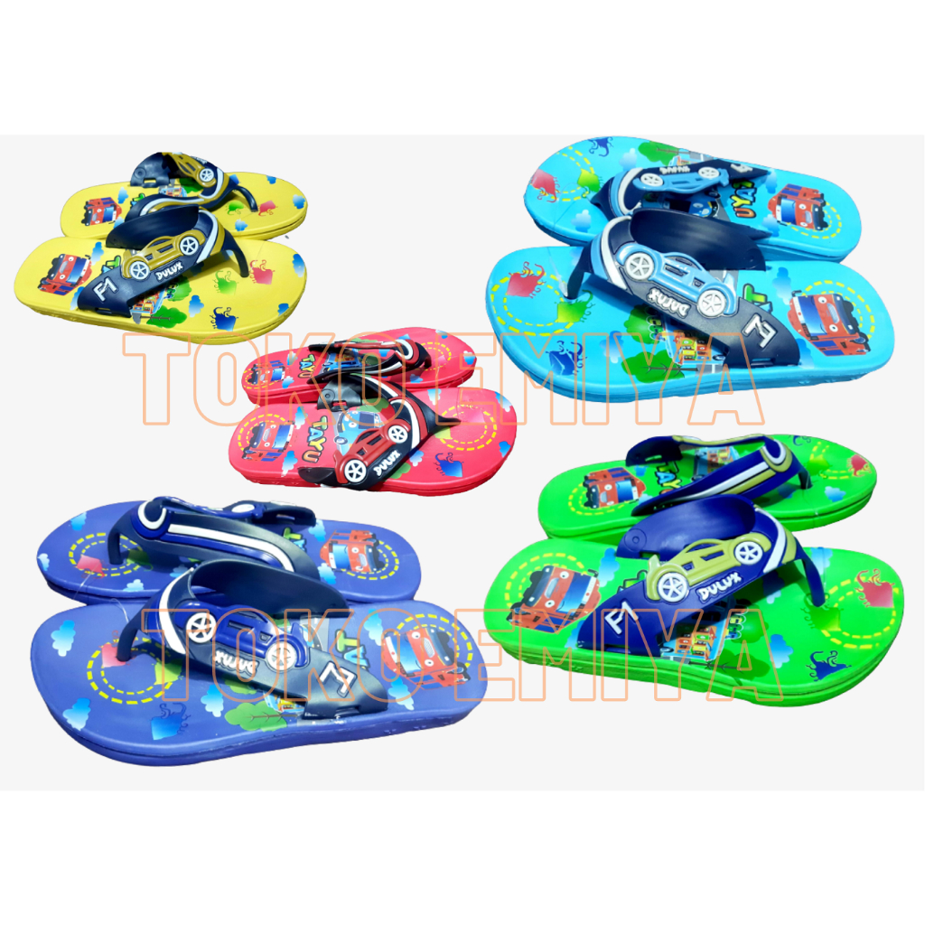 [TERMURAH] SANDAL JEPIT DULUX 193C/Sandal Jepit Anak 30-35 TAYO Cewek Cowok/Sendal Laki-Laki Perempu