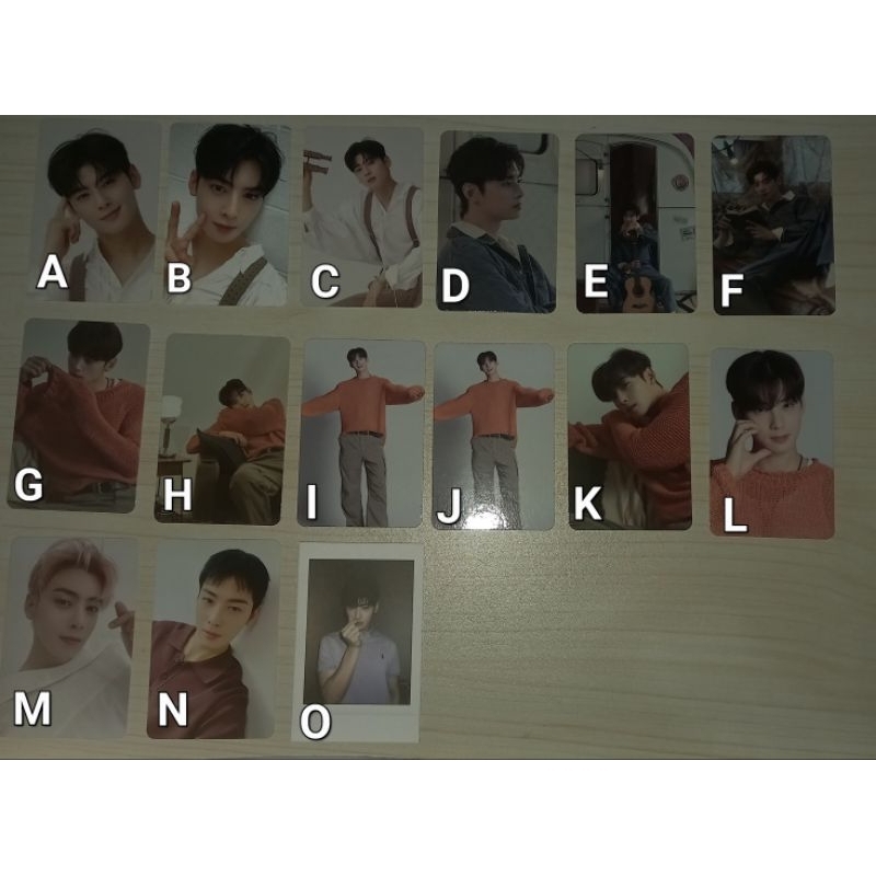 Photocard Cha Eunwoo ASTRO Official