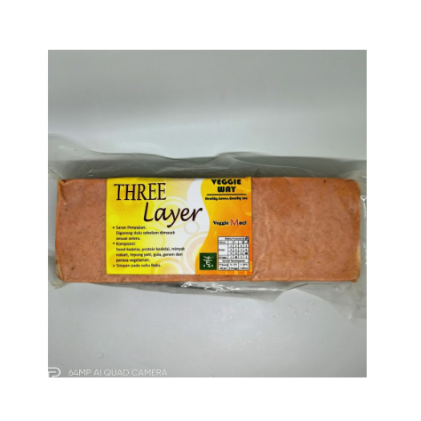 

Three Layer Vegetarian samcan 450 gr