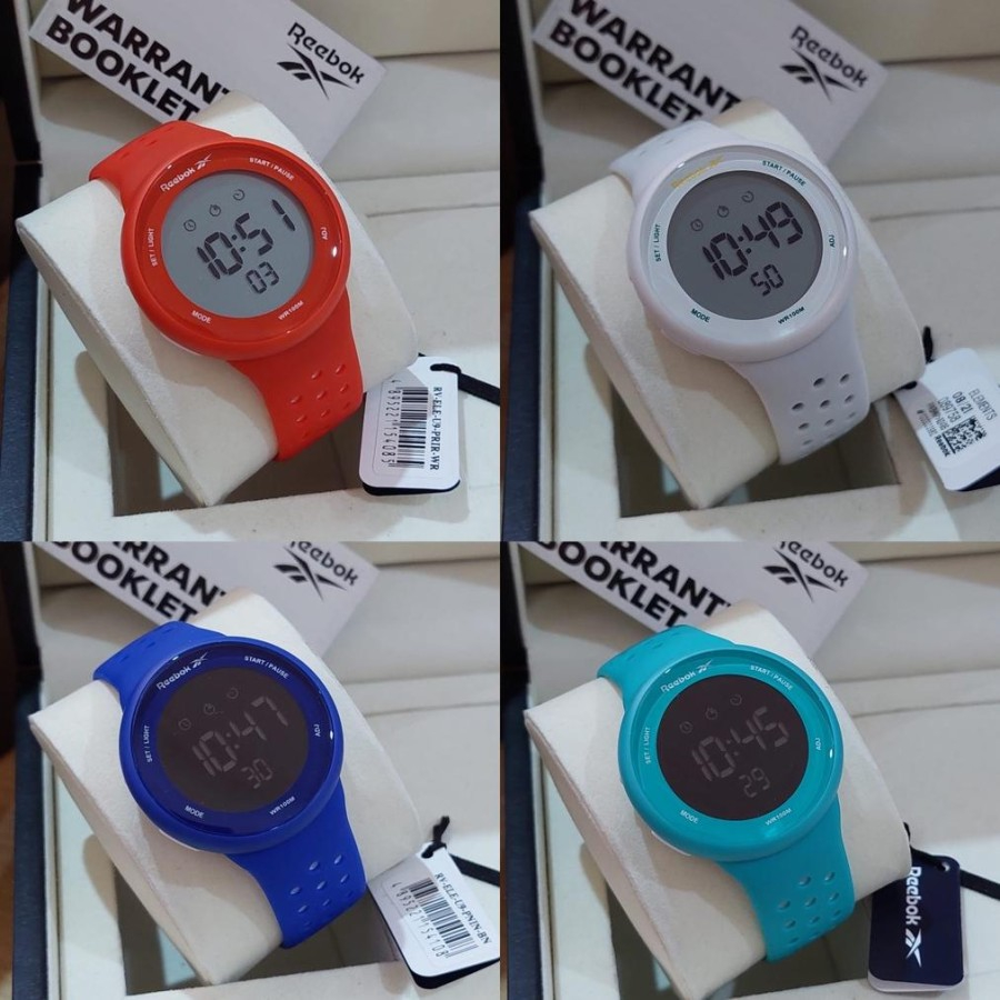 Jam Tangan Reebok RV-ELE-U9 Digital Rubber Strap
