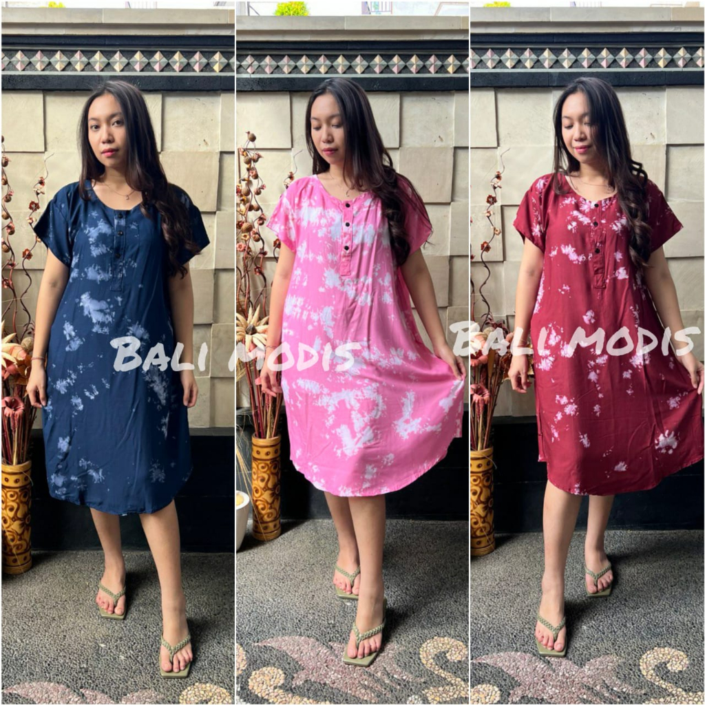 DASTER MEGA KANCING TIE DYE BALI