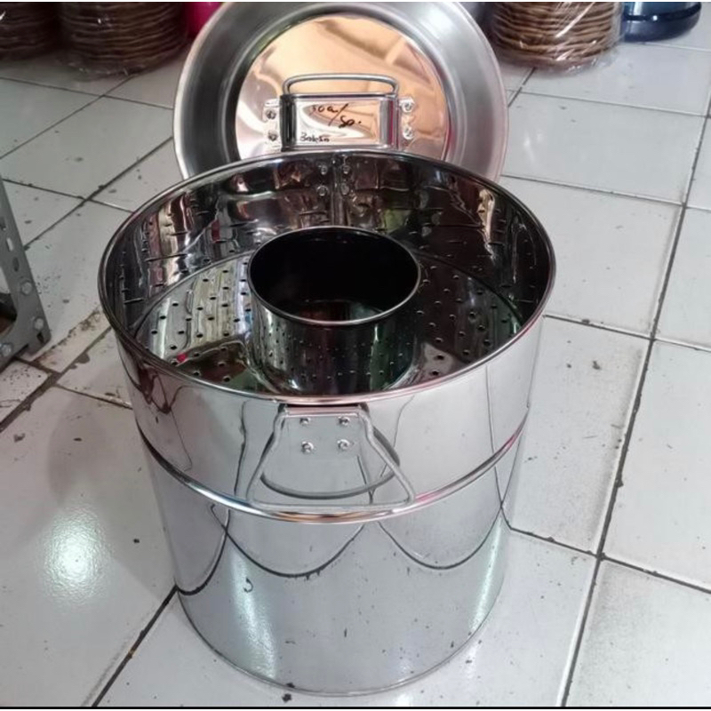 KOTA BATAM - Dandang bakso stainless Diameter Bintang Kiwi TEBAL 30 32 35Cm