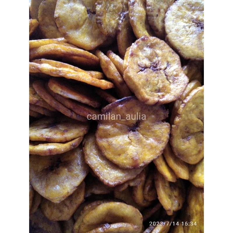 

Kripik Pisang Manis (100gr)