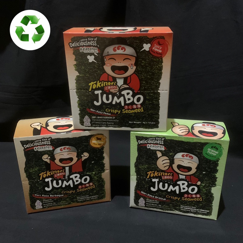 

Tokinori Crispy Seaweed per pcs