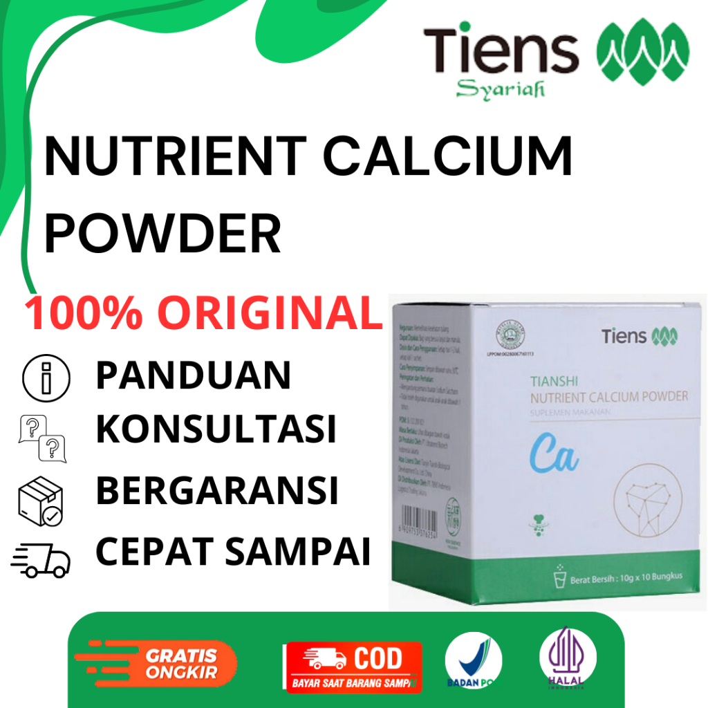 

Tianshi Nutrient Calcium Powder Susu Super Kalsium Calsium Nhcp Tiens Dewasa Original 10 Sachet Untuk Peninggi Badan Patah Tulang
