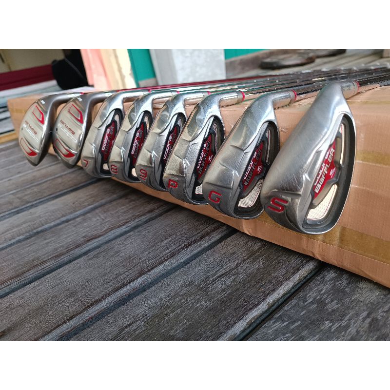 iron set cobra baffler + 2 hybrid