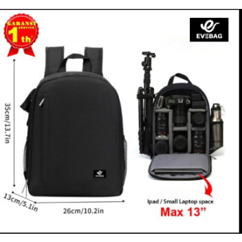 Tas Kamera DSLR Backpack Tas Kamera Ransel Evebag BM720