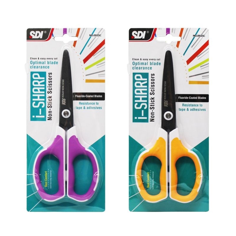 

HJK SDI fluorine coat non sticky scissor gunting anti lengket