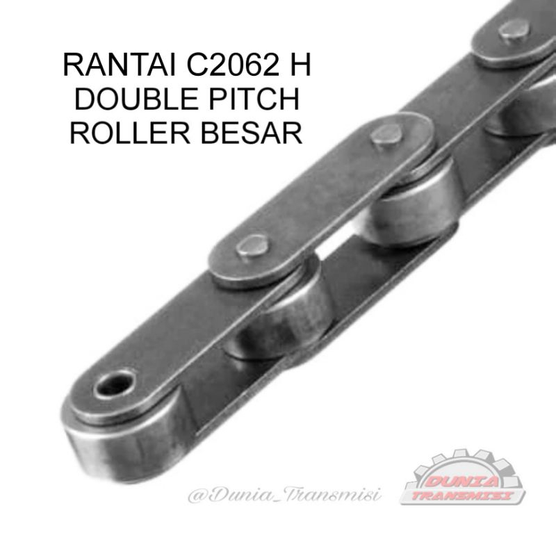 Rantai C2062 H Large Roller C 2062 H Double Pitch Chain C2062 H Conveyor Chain C 2062 H C2062H Roda 