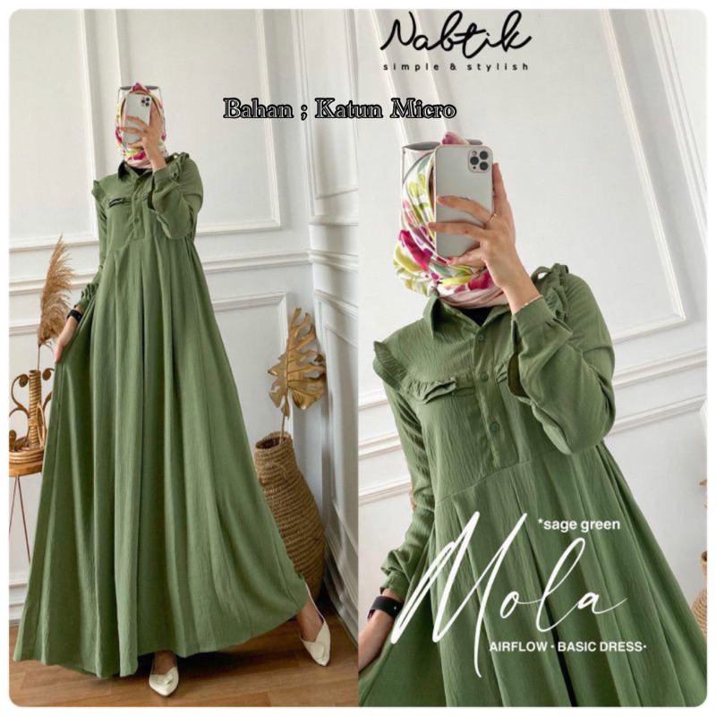 ( GRATIS ONGKIR ) GAMIS MAXY MOLA  BUSUI FASHION WANITA TERBARU 2023
