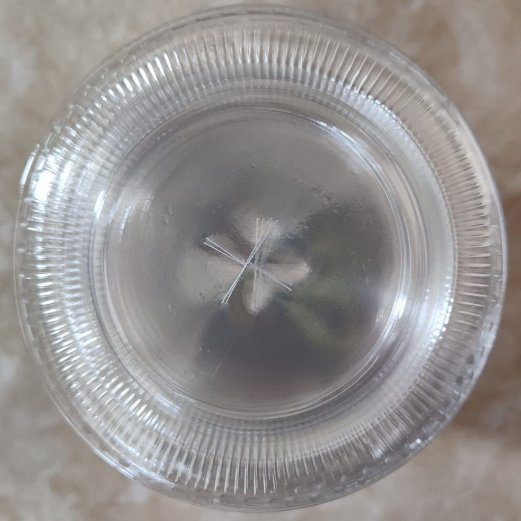 rsk- tutup PREMIUM bisa utk GELAS TEH POCI 16oz & 12oz isi 50pcs per PACK