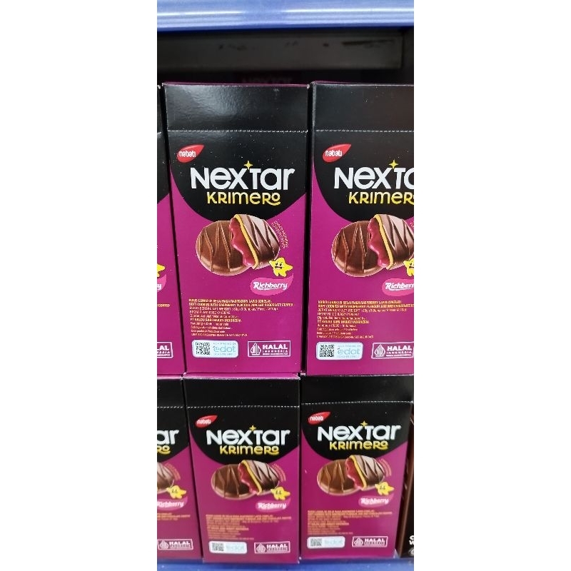 

Nextar Krime Pro/Nexstar enak/Cookies Nextar/Kukis Lunak 1 Box isi 8Pcs