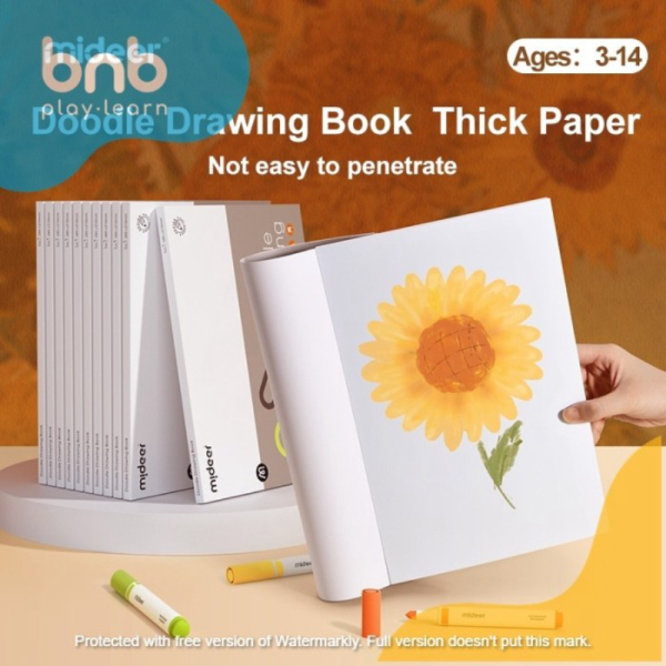 

Buku Book Drawing Gambar Anak Murah Doodle Mideer Promo