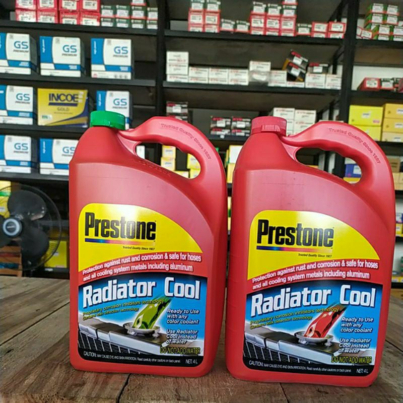 Prestone Coolant Radiator Merah Hijau 4 L