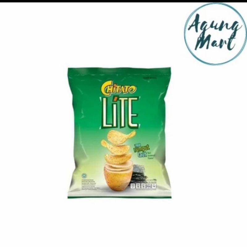 

Chitato Lite Snack Rasa Rumput Laut 14g