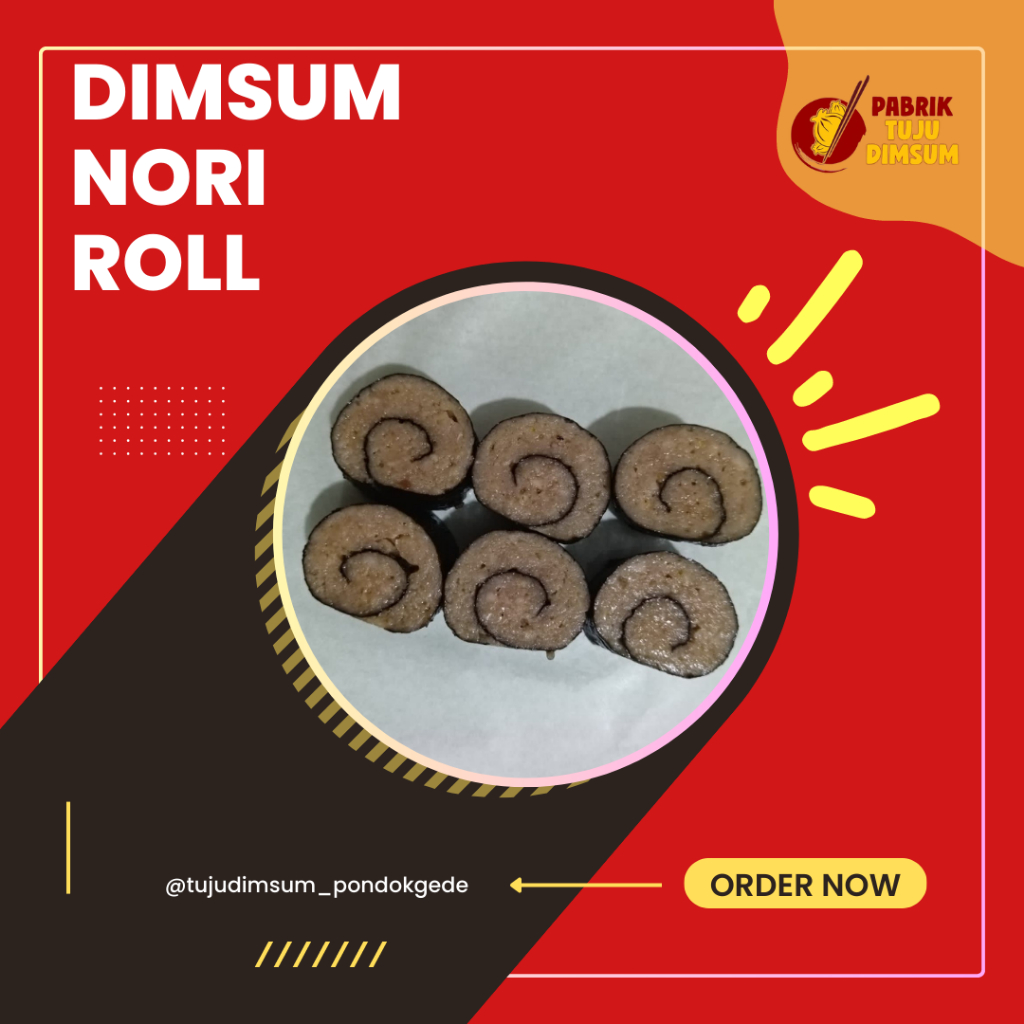 

DIMSUM NORI ROLL ISI 50 PCS / HALAL