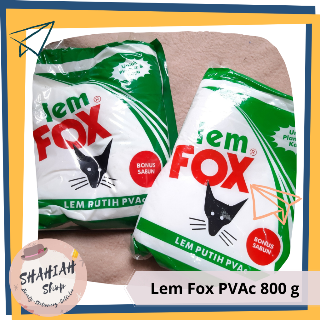 

[CUCI GUDANG] Lem fox PVAc 800g