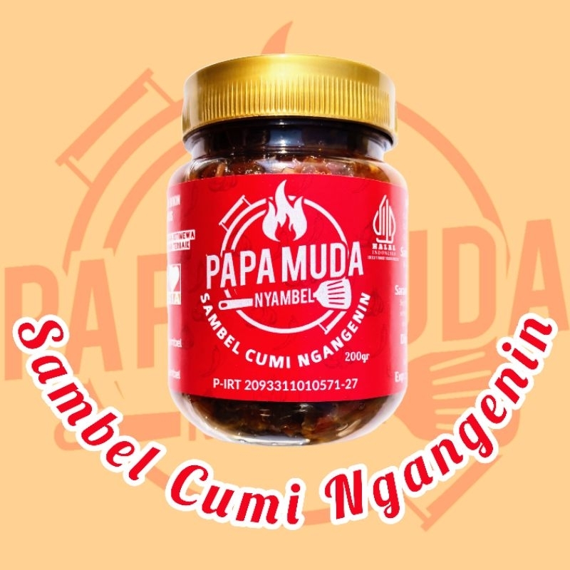 

Sambel cumi ( Best Seller ) / papamudanyambel / sambel papa muda / papamuda nyambel / natto / basreng / minyak goreng