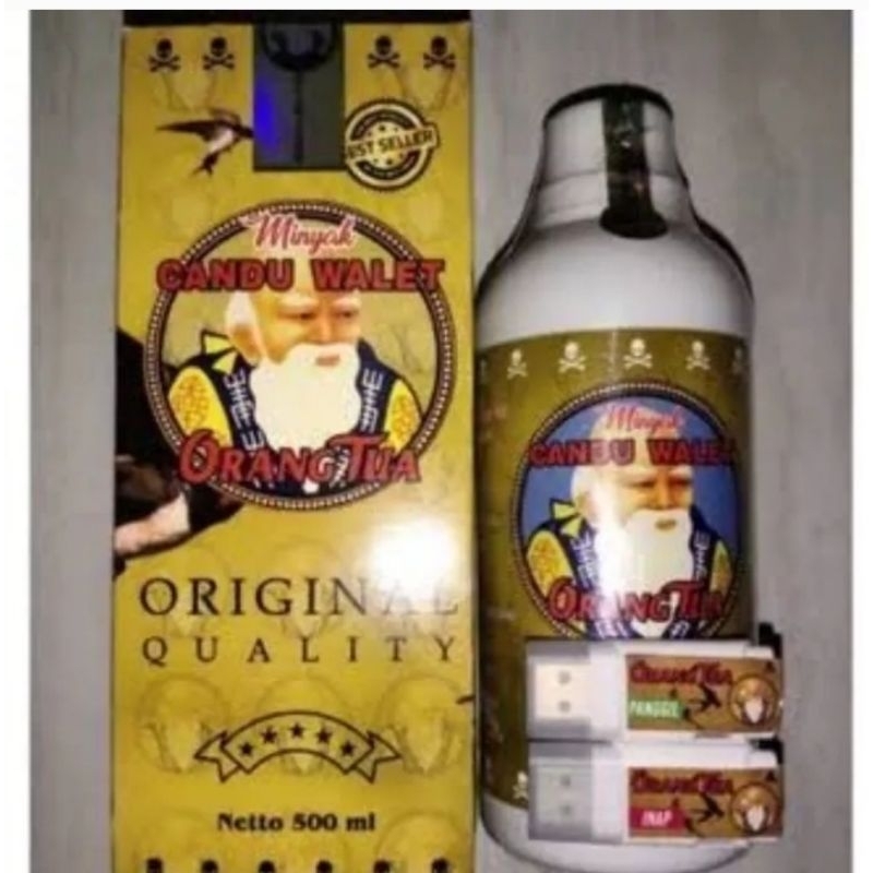 Candu Walet Cap Orang Tua 250ml Bonus SP Dan SI 100% ASLI