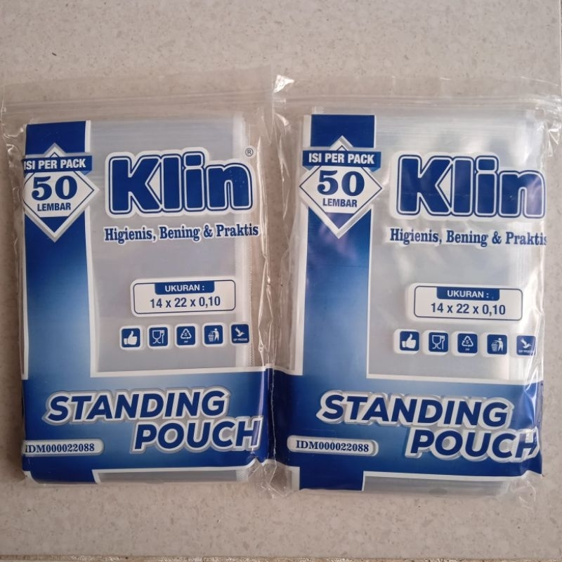 STP 14X22 Standing Pouch ukuran 14 x 22 isi 50 per pack jajan snack