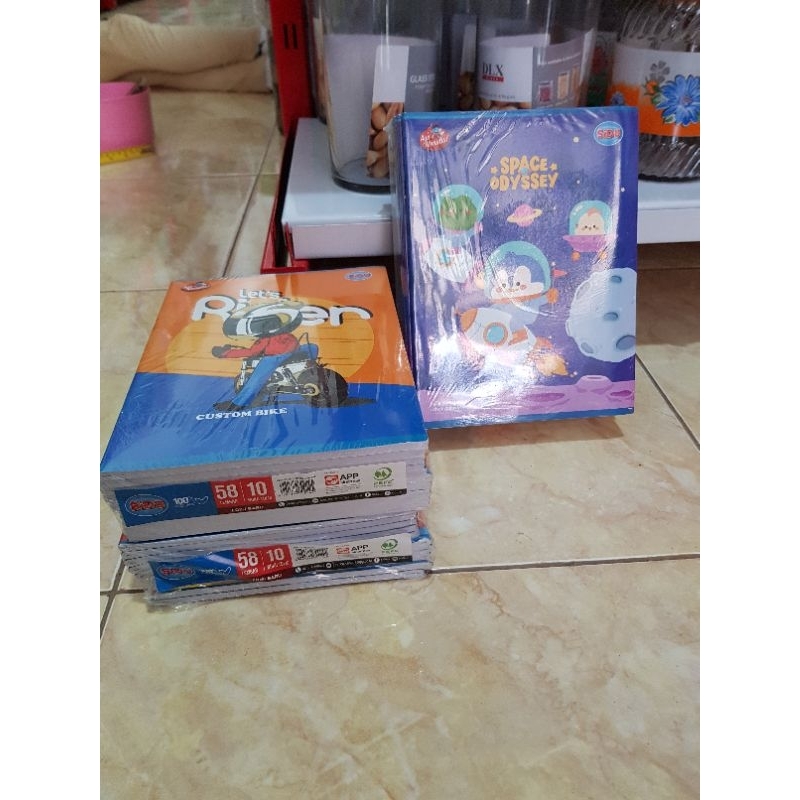 

Buku tulis sidu isi 58 Lembar (Per pack isi 10 buku)