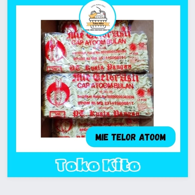 

MIE TELOR CAP ATOOM BULAN / MIE TELOR 200 GR