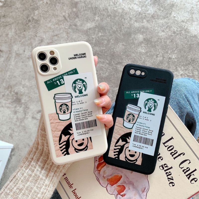 CASE STARBUCKS 001 FOR VIVO Y91 Y95 Y91C Y1S Y20 Y20S Y30 Y50 Y12 Y15 Y17