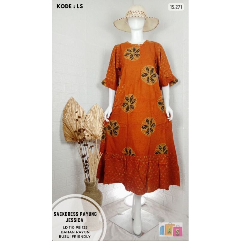 SACKDRESS PAYUNG JESSICA BATIK LAWANG SEWU ORIGINAL DASTER BUSUI