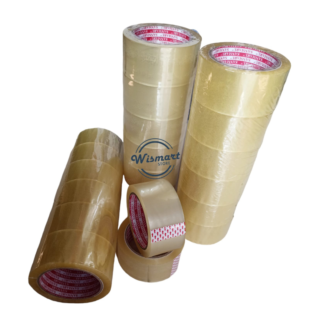 

1 ROL LAKBAN BENING 2" 45MM X 80Y YARD TRUST TAPE OPP LAKBAN BENING