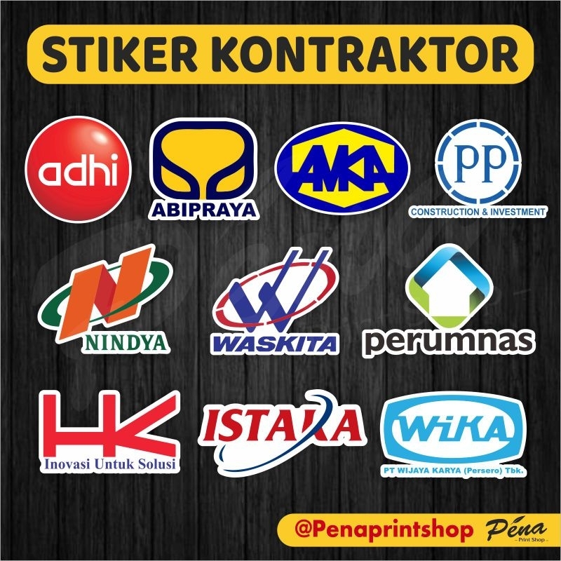 

Sticker Stiker Kontraktor BUMN / Stiker Helm K3 / Stiker Proyek Keselamatan Kerja