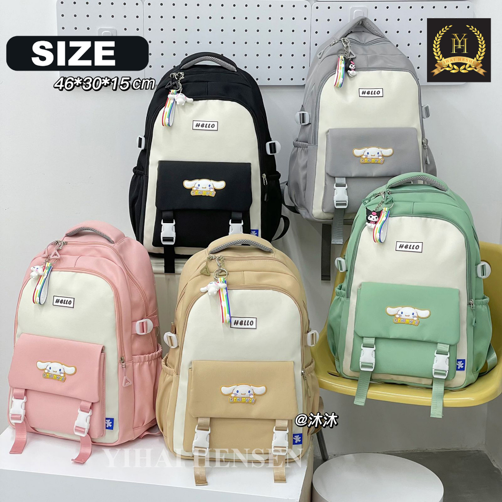 [Y&H] Tas Ransel Anak Sekolah Backpack Remaja Tas Punggung Fashion Korea - YH316