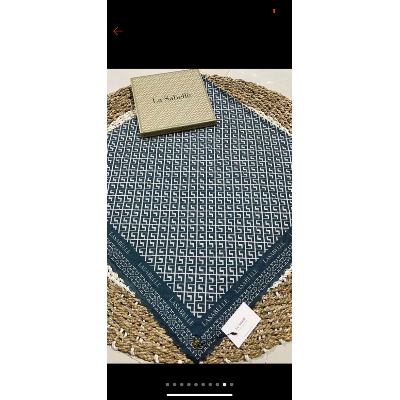lasabelle deira scarf navy