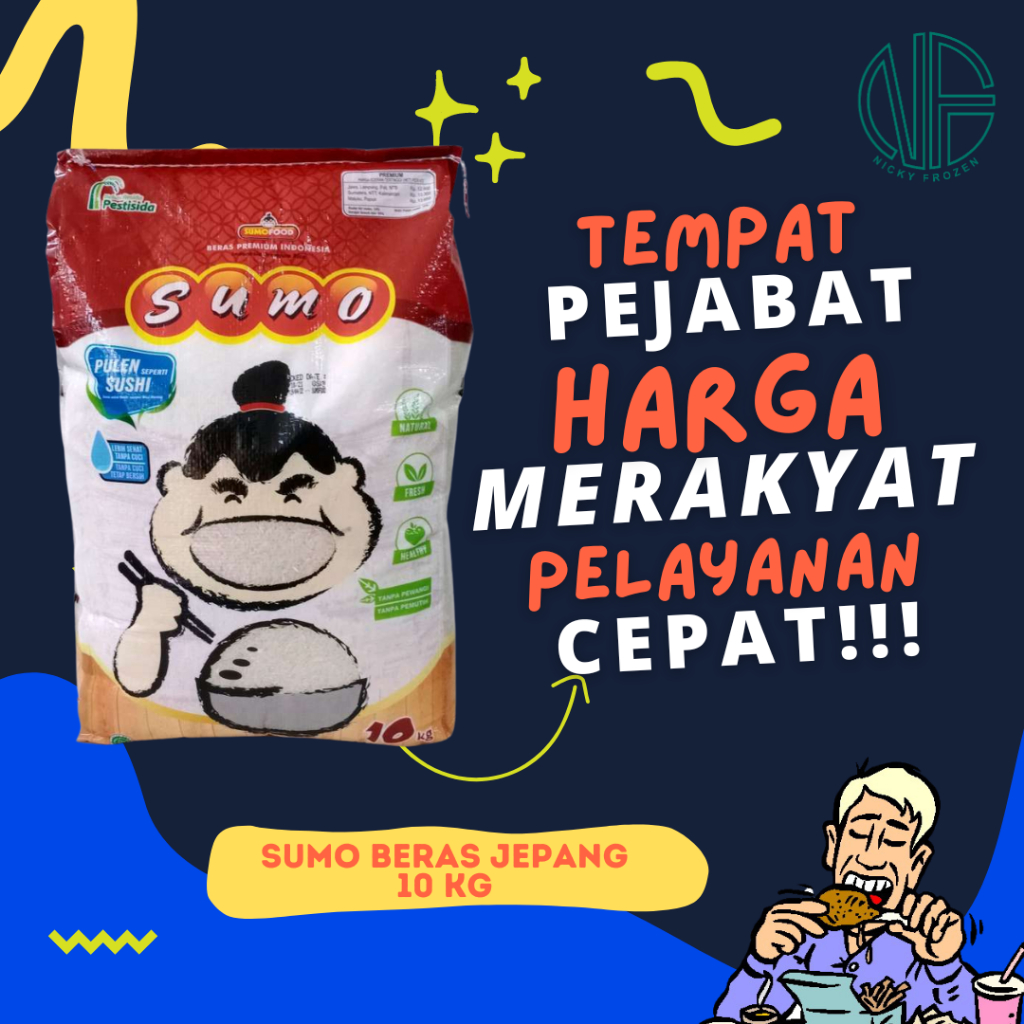

SUMO BERAS JEPANG 10 KG