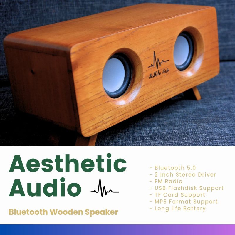 Aesthetic Audio Bluetooth Speaker
