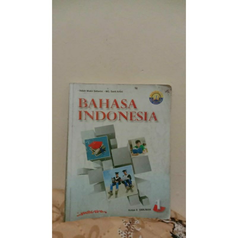 

Buku Paket kelas 10 / X Smk Bahasa Indonesia Yudhistira bekas