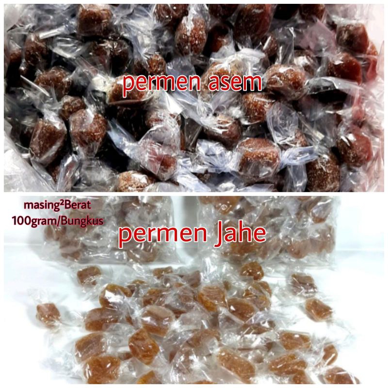 

[PERMEN] Permen Asem / Jahe 100gr