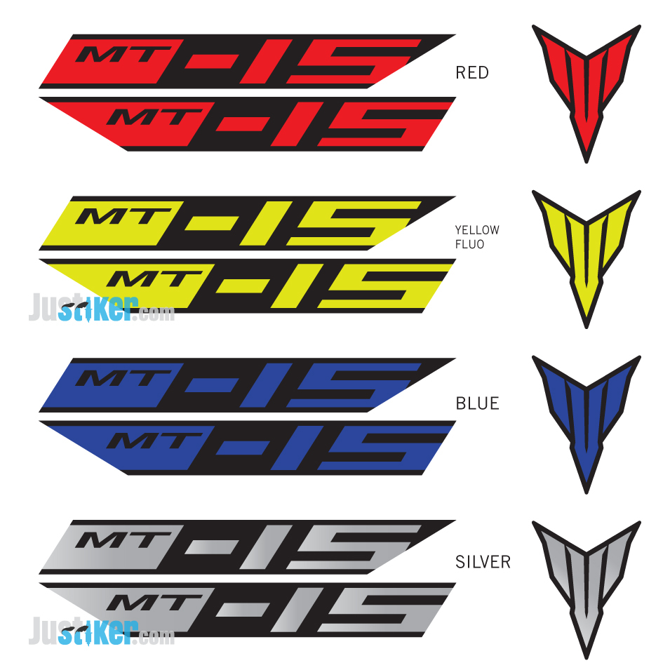 Yamaha MT15 Sticker Shroud, Sticker Body MT15, Yamaha MT15