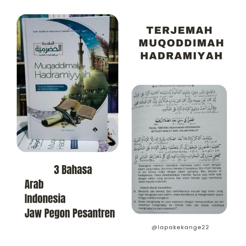 MUQODDIMAH HADRAMIYYAH | Terjemah Bahasa Indonesia dan Makna Pesantren | Mukodimah Hadromiyah