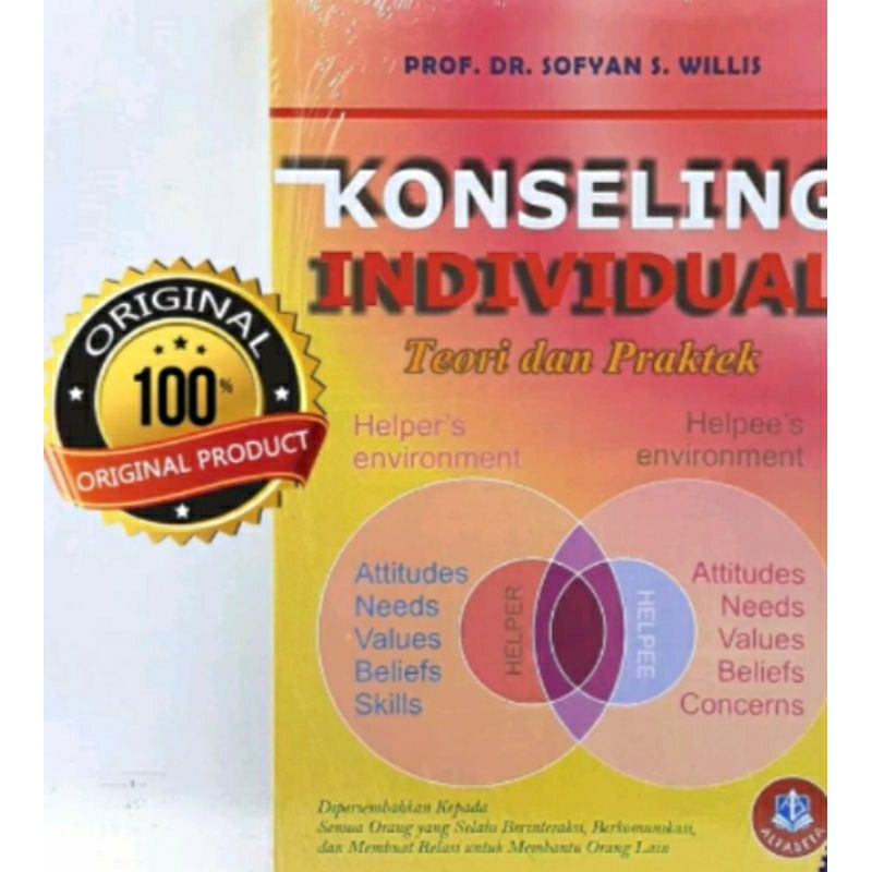 Konseling Individual Teori dan Praktek -:Prof.Dr.Sofyan Willis